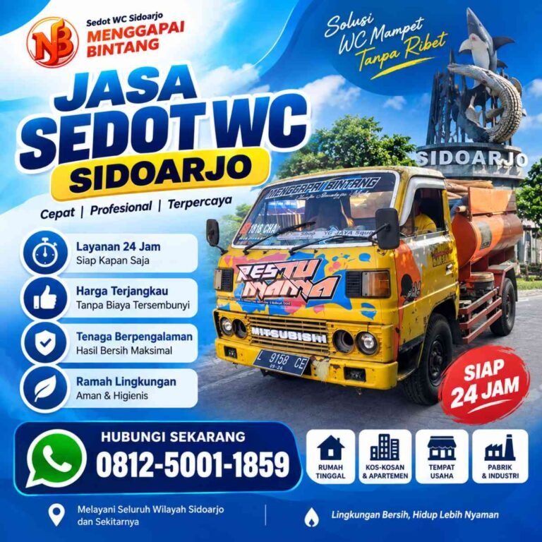 Sedot WC Menggapai Bintang