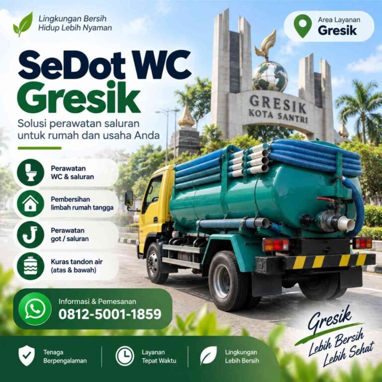 Sedot wc gresik