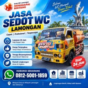 Sedot WC Lamongan Menggapai Bintang