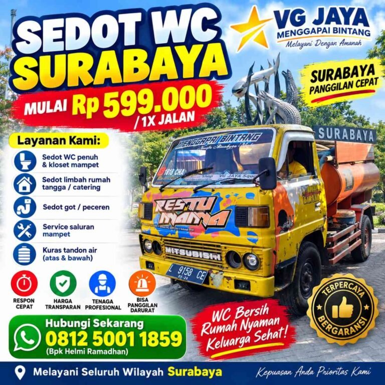 Sedot WC Menggapai Bintang